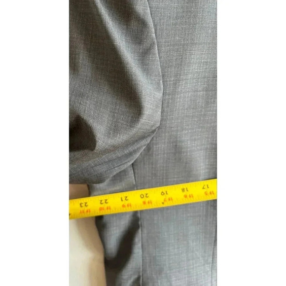 Cremieux Collection Mens Two Button Suit Jackets Blazer Sport Coat Grey Sz 44R - Picture 7 of 13